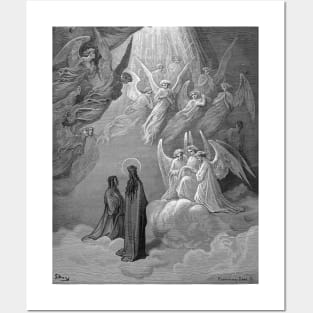 High Resolution Gustave Doré Paradiso Illustration The Song of the Just Posters and Art